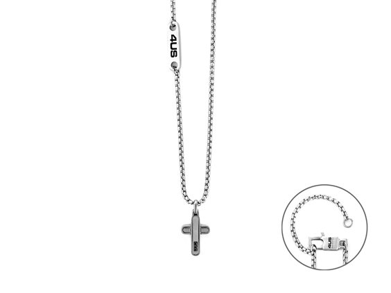 Collana 4US: Cesare Paciotti in Acciaio 4UCL8066 - 4UCL8066